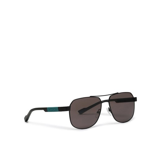 Calvin Klein Okulary przeciwsłoneczne CK23103S Czarny ze sklepu MODIVO w kategorii Okulary przeciwsłoneczne męskie - zdjęcie 182722765