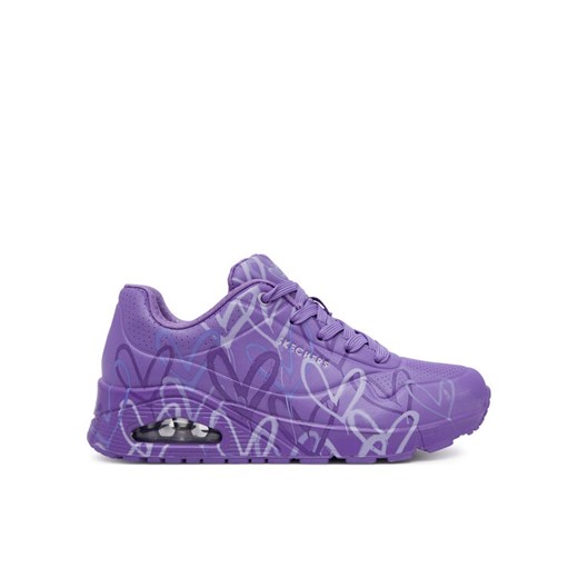 Skechers Sneakersy Uno - Spread the Love 155507/PUR Fioletowy ze sklepu MODIVO w kategorii Buty sportowe damskie - zdjęcie 182722848