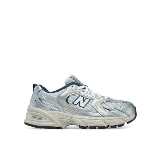 New Balance Sneakersy GR530KA Srebrny ze sklepu MODIVO w kategorii Buty sportowe dziecięce - zdjęcie 182722917