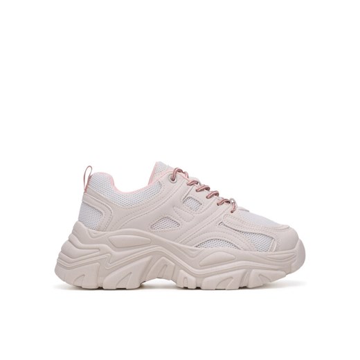DeeZee Sneakersy WSS21557-01 Écru ze sklepu MODIVO w kategorii Buty sportowe damskie - zdjęcie 182723049