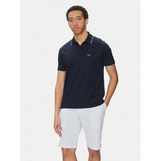 Paul&Shark Polo 25411209 Granatowy Regular Fit ze sklepu MODIVO w kategorii T-shirty męskie - zdjęcie 182723075