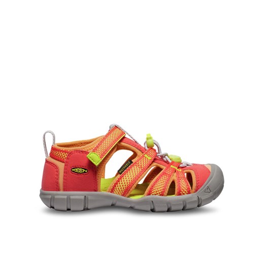 Keen Sandały Jasper Suede Sneakers 1028844 Pomarańczowy ze sklepu MODIVO w kategorii Buty trekkingowe dziecięce - zdjęcie 182723156
