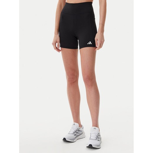 adidas Szorty sportowe Own the Run IS9919 Czarny Slim Fit ze sklepu MODIVO w kategorii Szorty - zdjęcie 182723157