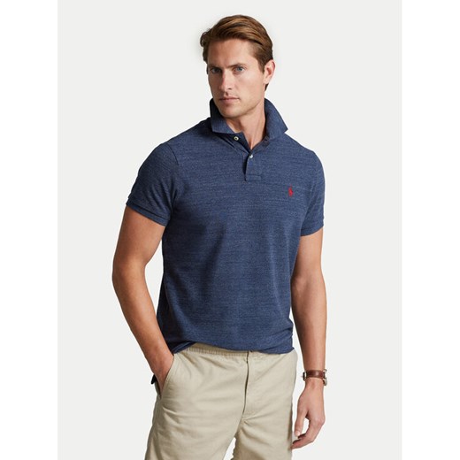 Polo Ralph Lauren Polo 710548797012 Niebieski Slim Fit ze sklepu MODIVO w kategorii T-shirty męskie - zdjęcie 182723306