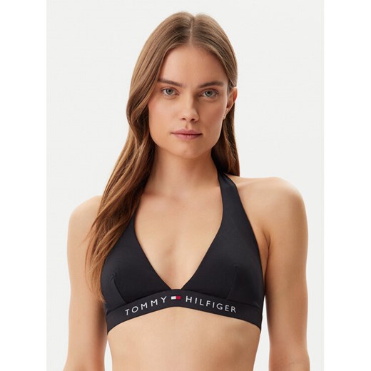 Tommy Hilfiger Góra od bikini UW0UW05813 Czarny ze sklepu MODIVO w kategorii Stroje kąpielowe - zdjęcie 182723368