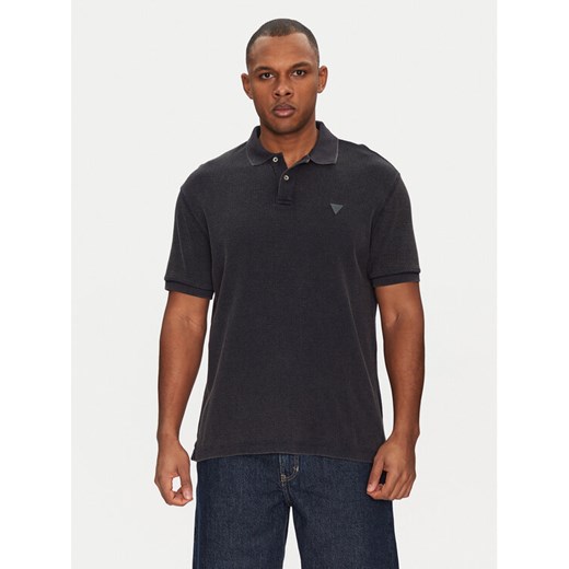 Guess Polo M5GP05 KCSG1 Granatowy Regular Fit ze sklepu MODIVO w kategorii T-shirty męskie - zdjęcie 182723437