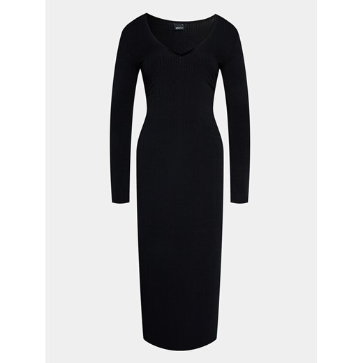 Gina Tricot Sukienka codzienna 20038 Czarny Regular Fit ze sklepu MODIVO w kategorii Sukienki - zdjęcie 182723496