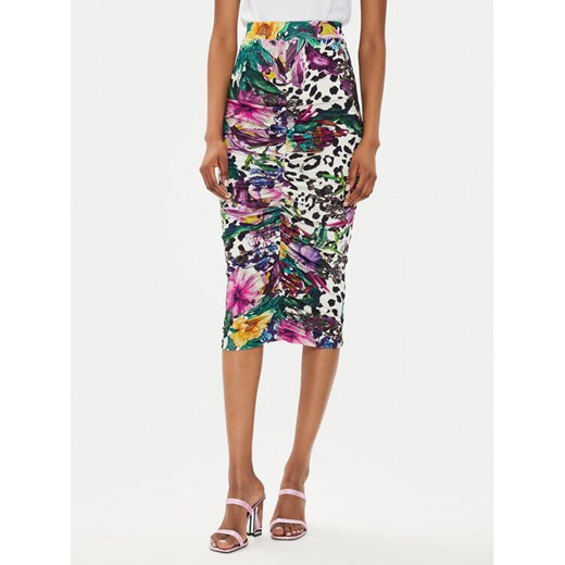 Just Cavalli Spódnica ołówkowa 76PAE814 Kolorowy Slim Fit Just Cavalli 46 MODIVO