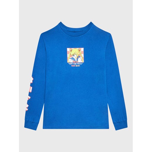 Vans Bluzka SAILOR MOON Graphic VN0000AS Niebieski Regular Fit ze sklepu MODIVO w kategorii T-shirty chłopięce - zdjęcie 182723628
