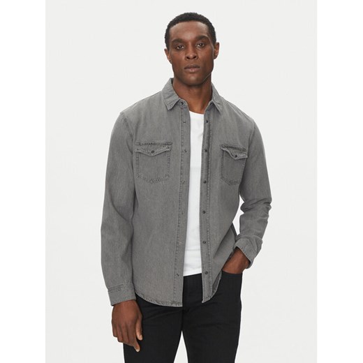 Only & Sons Koszula jeansowa Bane 22023247 Szary Regular Fit ze sklepu MODIVO w kategorii Koszule męskie - zdjęcie 182723645