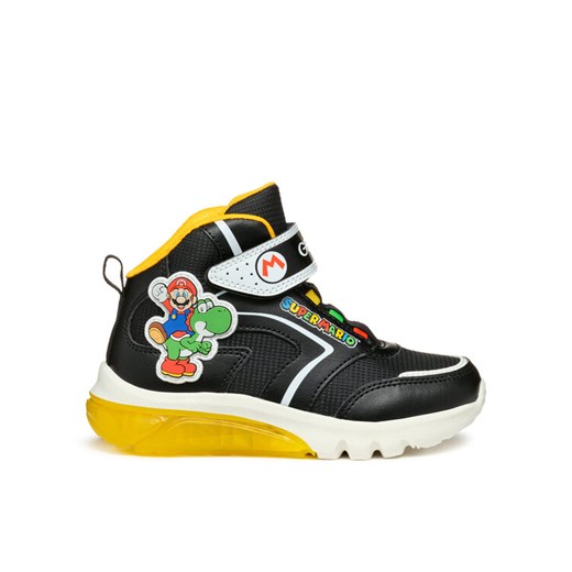 Geox Sneakersy J Ciberdron Boy J46LBJ 054FU C0054 D Czarny ze sklepu MODIVO w kategorii Buty sportowe dziecięce - zdjęcie 182723649