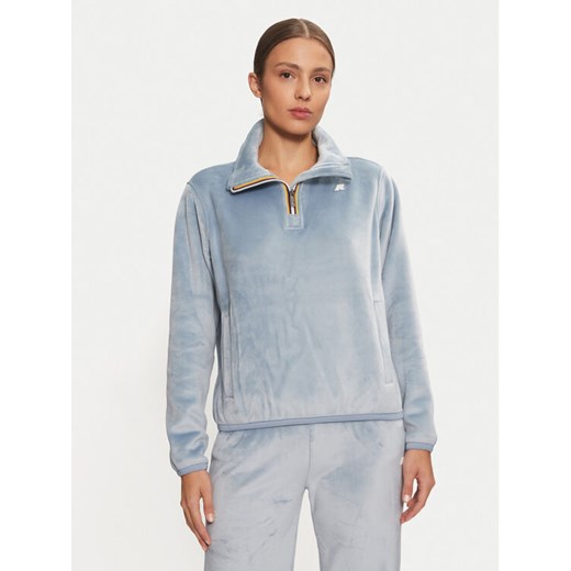 K-Way Polar Viv K5131NW Niebieski Regular Fit ze sklepu MODIVO w kategorii Bluzy damskie - zdjęcie 182723686