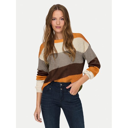 JDY Sweter Badut 15211499 Pomarańczowy Regular Fit Jdy XL MODIVO