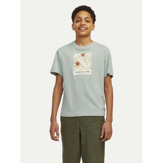 Jack&Jones Junior T-Shirt Jormarbella 12257641 Zielony Loose Fit Jack&jones Junior 176 MODIVO