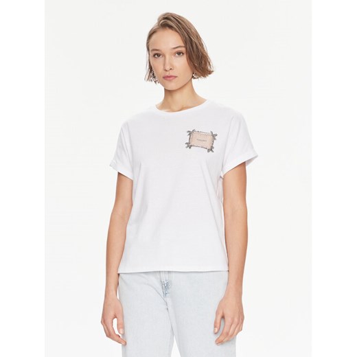 TWINSET T-Shirt 241TP2211 Biały Regular Fit Twinset XS MODIVO