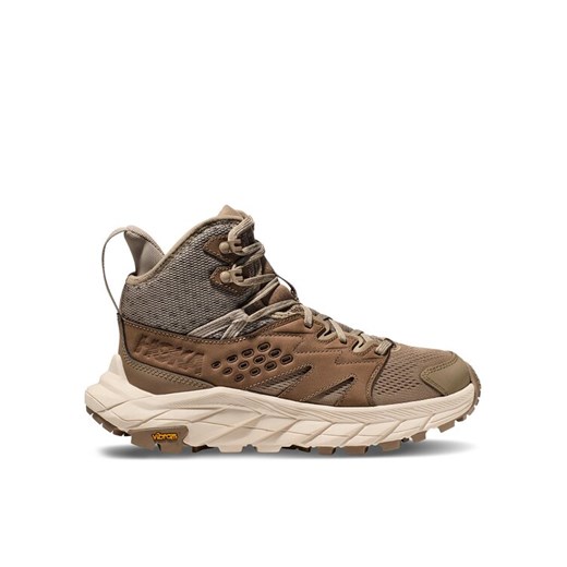 Hoka Trekkingi Anacapa Breeze Mid1134506 Khaki ze sklepu MODIVO w kategorii Buty trekkingowe damskie - zdjęcie 182724147