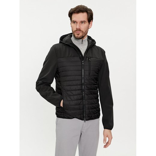 Geox Kurtka przejściowa Sapienza M4520K TC180 F0284 Czarny Regular Fit ze sklepu MODIVO w kategorii Kurtki męskie - zdjęcie 182724218