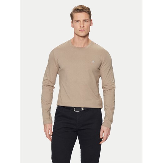 Marc O'Polo Longsleeve 520 2012 52210 Beżowy Regular Fit ze sklepu MODIVO w kategorii T-shirty męskie - zdjęcie 182724276