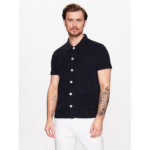 Oscar Jacobson Koszula 60206144 Granatowy Regular Fit ze sklepu MODIVO w kategorii Koszule męskie - zdjęcie 182724278