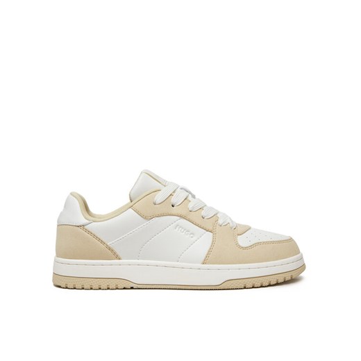 HUGO Sneakersy Hadrian 50536319 Beżowy ze sklepu MODIVO w kategorii Buty sportowe damskie - zdjęcie 182724326