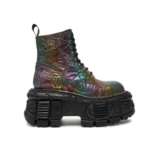 NEW ROCK Glany M-MILI084C-S21 Kolorowy ze sklepu MODIVO w kategorii Workery damskie - zdjęcie 182724346