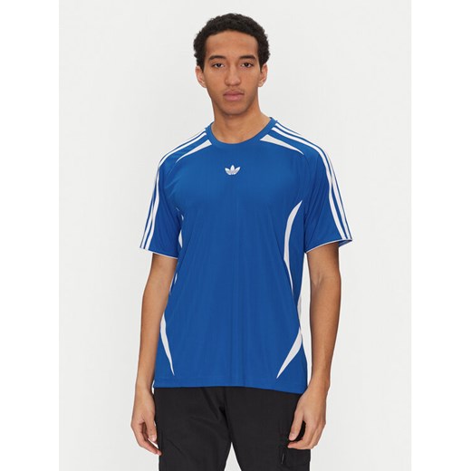 adidas T-Shirt adicolor Teamgeist JP1114 Niebieski Loose Fit ze sklepu MODIVO w kategorii T-shirty męskie - zdjęcie 182724459