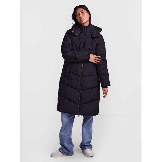 Pieces Kurtka zimowa Jamilla 17126619 Czarny Oversize ze sklepu MODIVO w kategorii Kurtki damskie - zdjęcie 182724488
