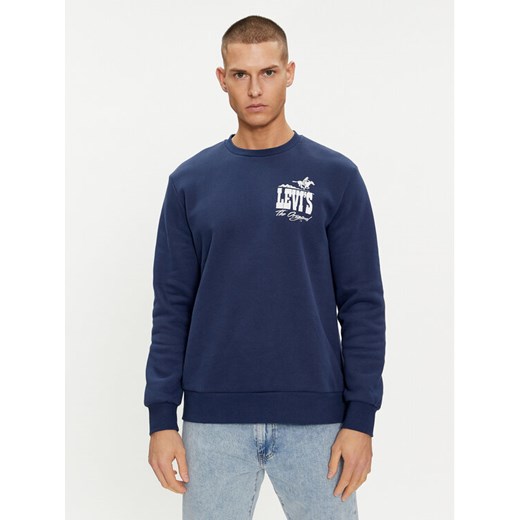 Levi's® Bluza Graphic 38423-0075 Granatowy Regular Fit ze sklepu MODIVO w kategorii Bluzy męskie - zdjęcie 182724499