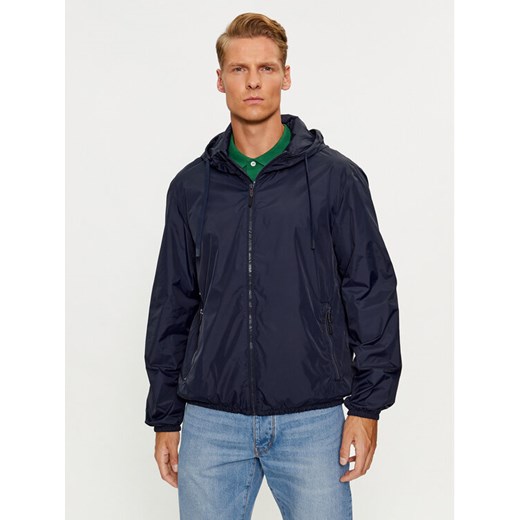 United Colors Of Benetton Kurtka przejściowa 2VDWUN02P Granatowy Regular Fit ze sklepu MODIVO w kategorii Kurtki męskie - zdjęcie 182724546