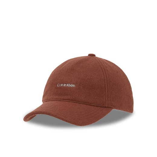 Calvin Klein Czapka z daszkiem K60K612364 Brązowy ze sklepu MODIVO w kategorii Czapki z daszkiem damskie - zdjęcie 182724567