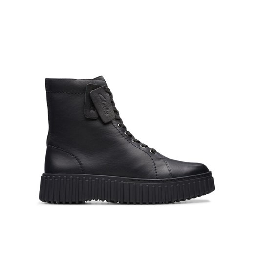 Clarks Botki Torhill Rise 26173870 Czarny ze sklepu MODIVO w kategorii Botki - zdjęcie 182724648