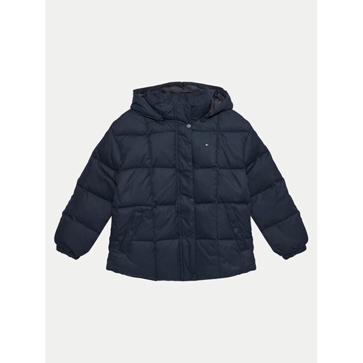 Tommy Hilfiger Kurtka puchowa KG0KG08392 D Granatowy Regular Fit ze sklepu MODIVO w kategorii Kurtki chłopięce - zdjęcie 182724649