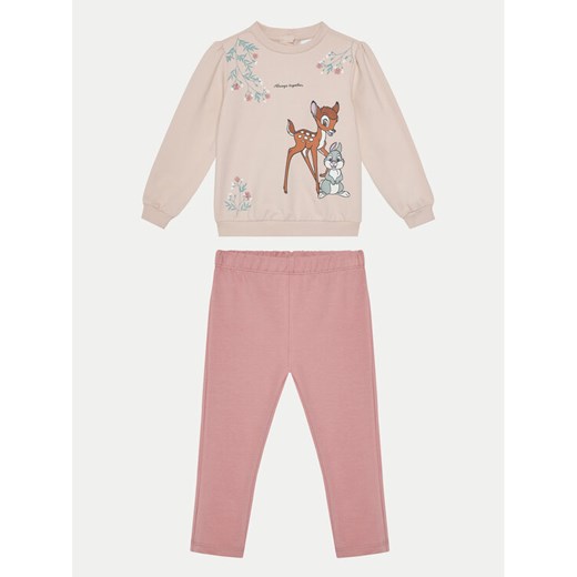 OVS Komplet bluza i legginsy 2130788 Różowy Regular Fit ze sklepu MODIVO w kategorii Komplety niemowlęce - zdjęcie 182724668