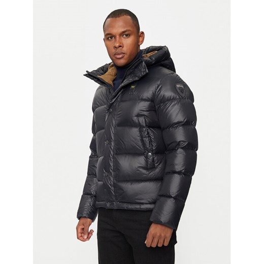 Blauer Kurtka puchowa 24WBLUC03028 Czarny Regular Fit ze sklepu MODIVO w kategorii Kurtki męskie - zdjęcie 182724709