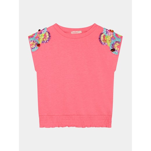 Billieblush Bluzka U20082 Różowy Loose Fit ze sklepu MODIVO w kategorii Bluzki dziewczęce - zdjęcie 182724756