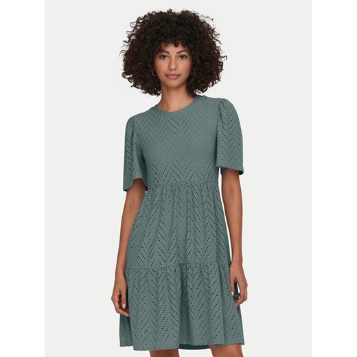 JDY Sukienka letnia Carla 15254680 Zielony Regular Fit Jdy XL MODIVO