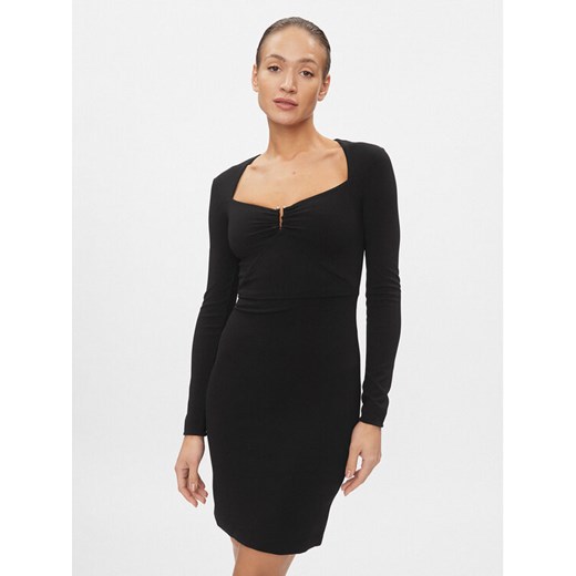 Guess Sukienka codzienna Evelina W4RK53 KC2A2 Czarny Slim Fit ze sklepu MODIVO w kategorii Sukienki - zdjęcie 182724846