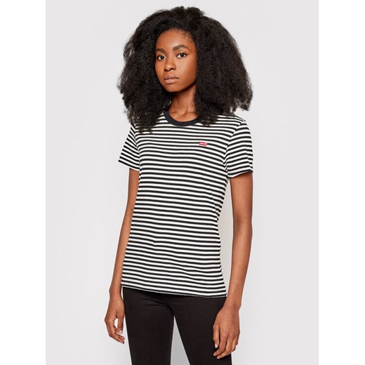 Levi's® T-Shirt The Perfect 39185-0087 Czarny Regular Fit ze sklepu MODIVO w kategorii Bluzki damskie - zdjęcie 182724856