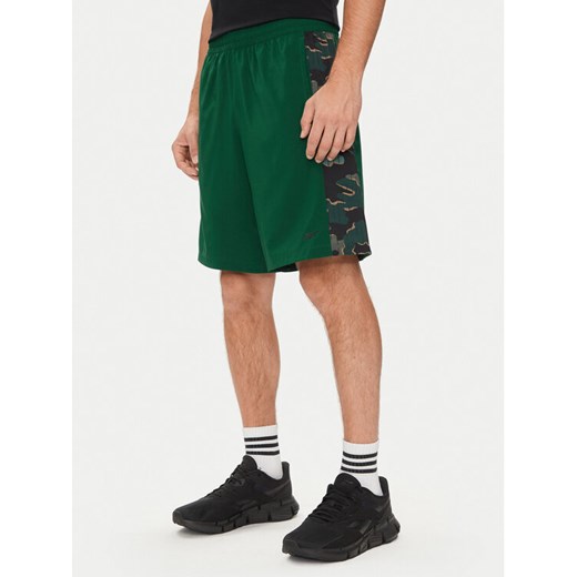 Reebok Szorty sportowe Train Motion 100075354 Zielony Regular Fit ze sklepu MODIVO w kategorii Spodenki męskie - zdjęcie 182724879