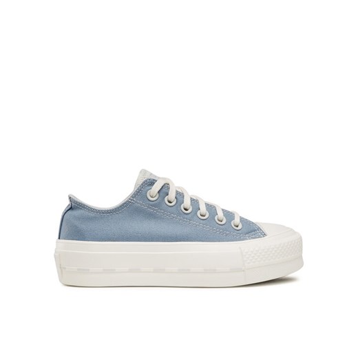 Converse Trampki Chuck Taylor All Star Lift Ox 572710C Błękitny Converse 37 MODIVO