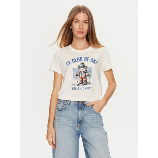 ViCOLO T-Shirt RS0055 Biały Regular Fit ze sklepu MODIVO w kategorii Bluzki damskie - zdjęcie 182725137