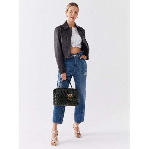 Pinko Torebka Love Lady Puff Big Cl PE 23 PLTT 100042 A0GK Czarny ze sklepu MODIVO w kategorii Listonoszki - zdjęcie 182725146