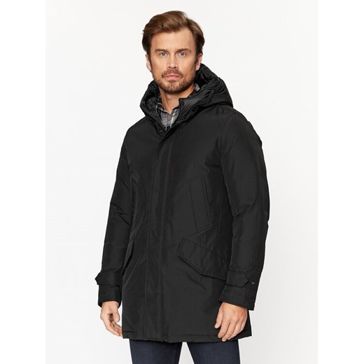Woolrich Kurtka puchowa Polar CFWOOU0487MRUT0001 Czarny Regular Fit ze sklepu MODIVO w kategorii Kurtki męskie - zdjęcie 182725159