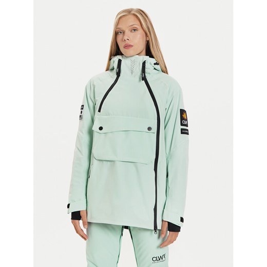 Colourwear Kurtka snowboardowa Cake 2.0 7010314 Turkusowy Regular Fit ze sklepu MODIVO w kategorii Kurtki damskie - zdjęcie 182725216
