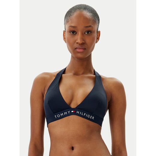Tommy Hilfiger Góra od bikini UW0UW05813 Granatowy ze sklepu MODIVO w kategorii Stroje kąpielowe - zdjęcie 182725228