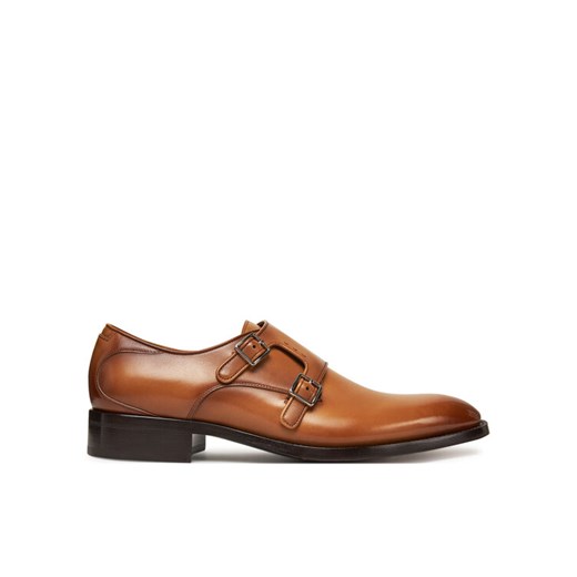 BOSS Półbuty Rill  50536617 Brązowy ze sklepu MODIVO w kategorii Buty eleganckie męskie - zdjęcie 182725278