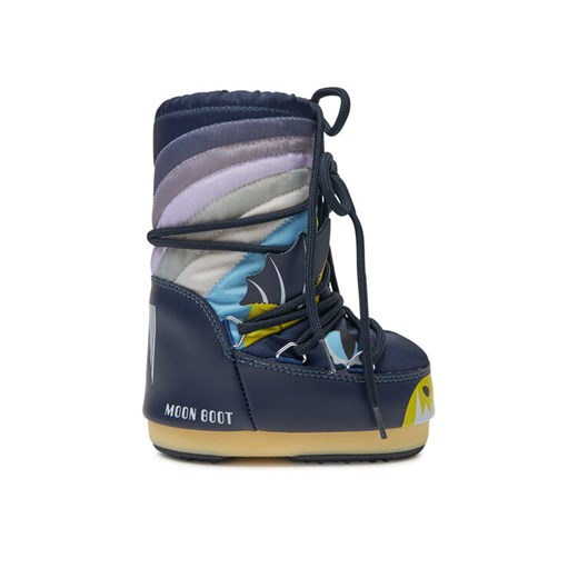 Moon Boot Śniegowce MB Icon Dragon 80D3400280 Granatowy ze sklepu MODIVO w kategorii Buty zimowe dziecięce - zdjęcie 182725306
