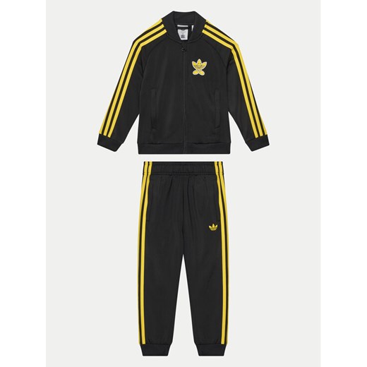 adidas Dres Smiley World SST JD0450 Czarny Regular Fit ze sklepu MODIVO w kategorii Dresy chłopięce - zdjęcie 182725358