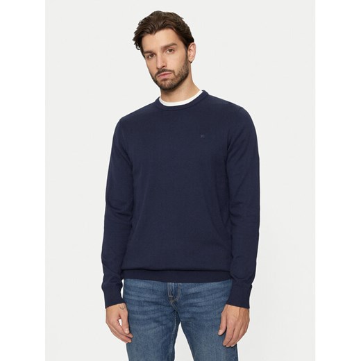 Lee Sweter 112357427 Granatowy Regular Fit ze sklepu MODIVO w kategorii Swetry męskie - zdjęcie 182725369