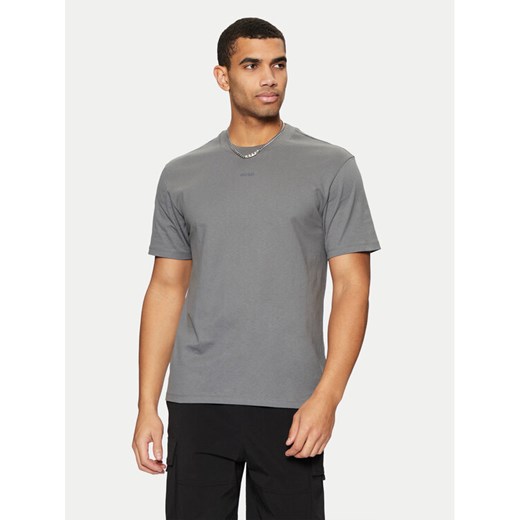 HUGO T-Shirt Dapolino 50488330 Szary Relaxed Fit ze sklepu MODIVO w kategorii T-shirty męskie - zdjęcie 182725415